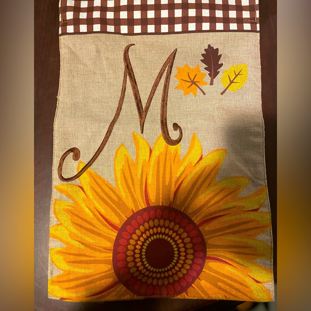 Garden decor flag